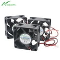 thumbnail image 1 of ACP6025S 6cm 60mm fan 60x60x25mm DC5V 12V 24V USB 2pin Cooling fan for chassis CPU power converter, 1 of 6