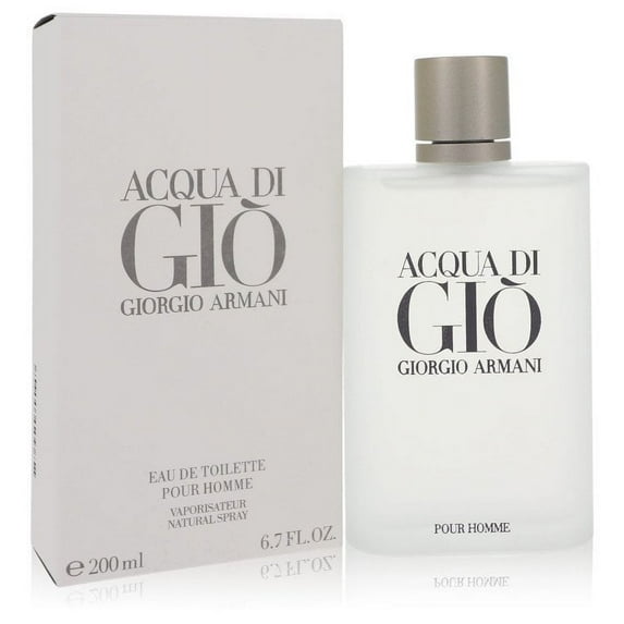 Acqua Di Gio by Giorgio Armani Eau De Toilette Spray 6.7 oz for Men