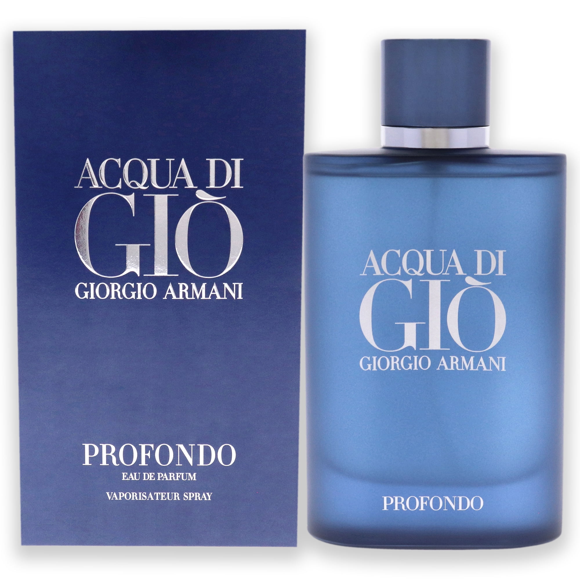 Acqua Di Gio Profondo Eau De Parfum Spray Refillable By Giorgio Armani - 3.3 oz Acqua Di Gio Profondo Eau De Parfum Spray Refillable By Giorgio Armani - 3.3 oz