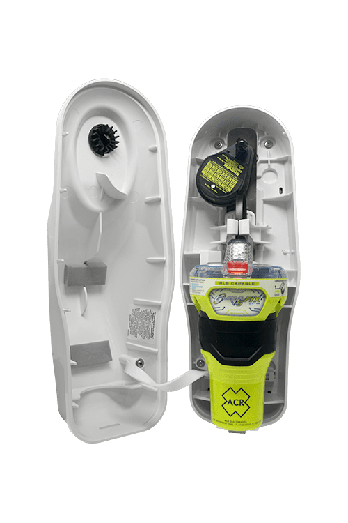 ACR GLOBALFIX V6 GPS EPIRB with Return Link Service, Near Field Communication Technology & Mobile APP - CAT 1 Float Free Bracket (2853)