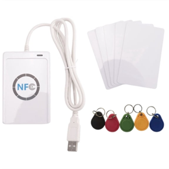 ACR122U NFC RFID Reader USB Smart Card Writer SDK M-Ifare Copy Clone Software Copier Duplicator for S50 13.56MHz UID