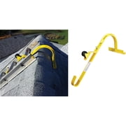 Acro Building Systems Roof Ridge Ladder Hook 11082 - Fixed Wheel & Swivel Bar - Pack of 1   Indoor & Outdoor Use, OSHA-Compliant Spec