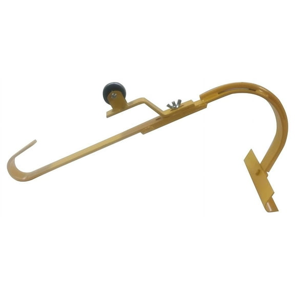 Acro Building Systems Roof Ridge Ladder Hook 11084 - Powder Coated Yellow