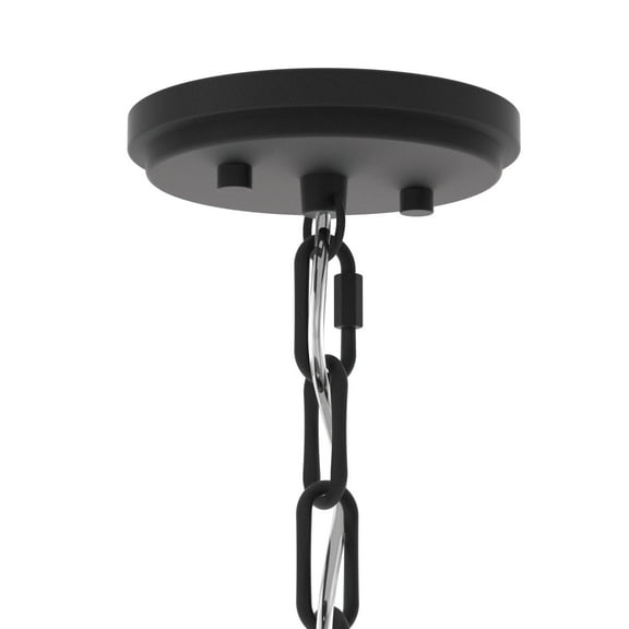 ACROMA  20-light Modern Farmhouse 40In Round Wagon Wheel Chandelier Weathered Walnut Weathered Adjustable Brass, Painted Walnut