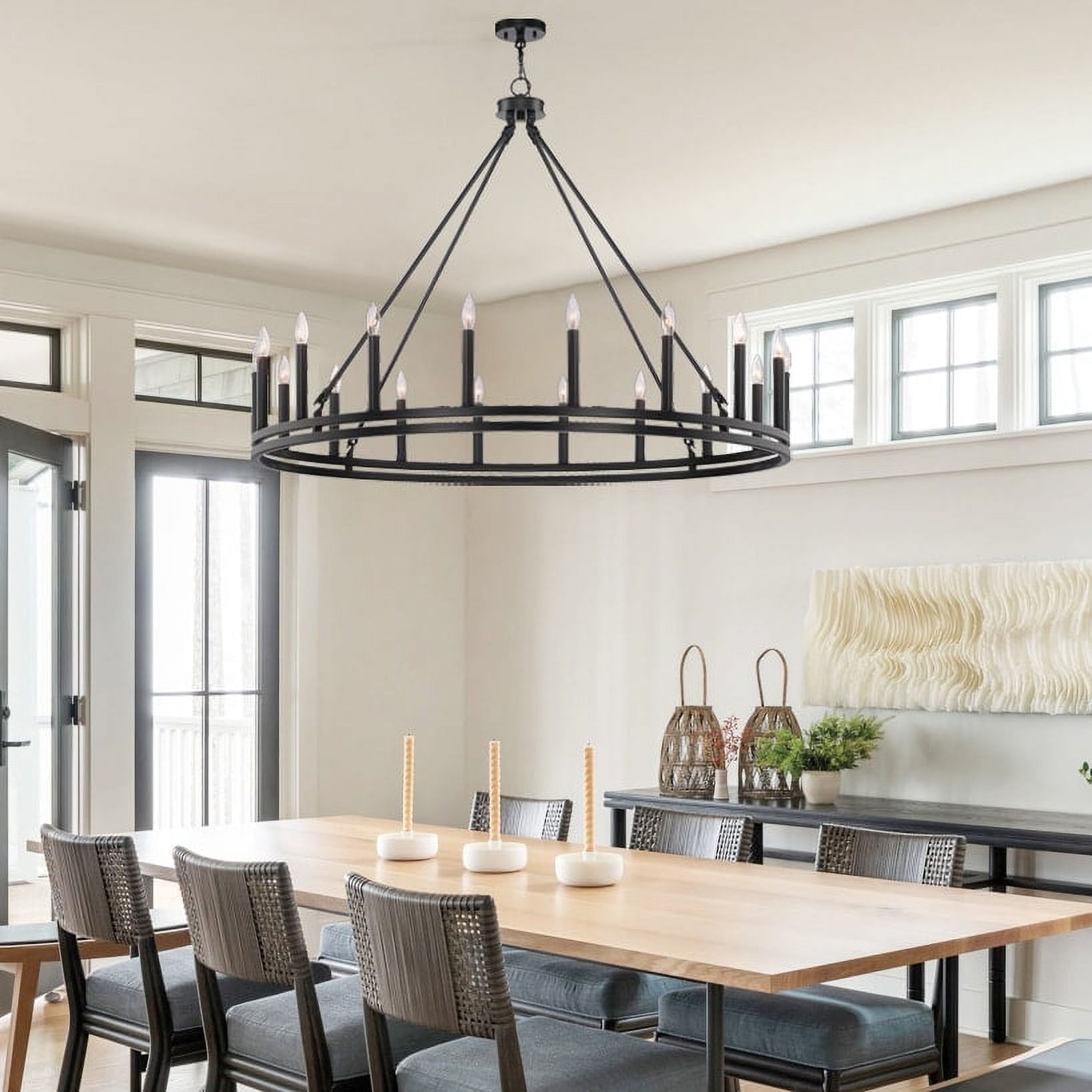 36 wagon 2024 wheel chandelier