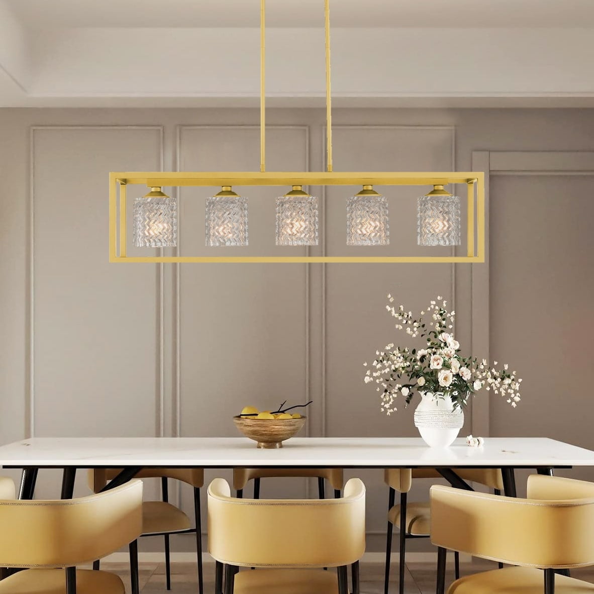 Modern sale rectangle chandelier