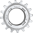 thumbnail image 1 of ACS Main Drive Freewheel 17t 17 tooth 1/8 Silver Bike Bicycle Replacement Gear, 1 of 2