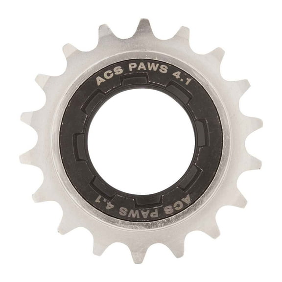 ACS PAWS 4.1 Freewheel - 18t, Nickel Removable With Crossfire 6-Spline Tool