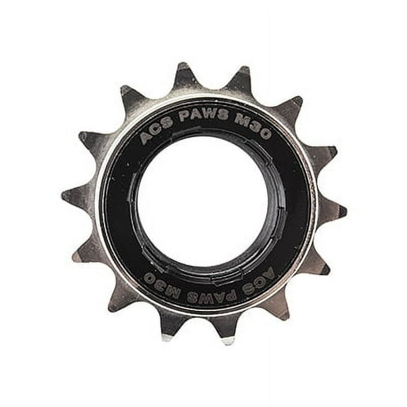 ACS PAWS M30 Freewheel - 14t, Nickel Removable With Crossfire 6-Spline Tool