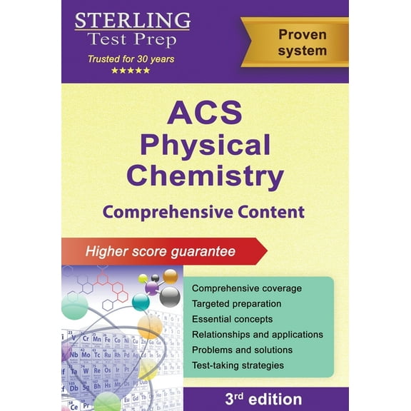 ACS Physical Chemistry: Comprehensive Content, ACS Examination in Physical Chemistry Prep Book, (Paperback)