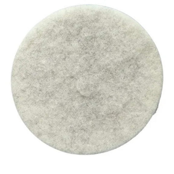 ACS Round Burnishing Pad, Natural Blend Heavy Hair, 21" Diameter, Case of 5 (PNHH20)