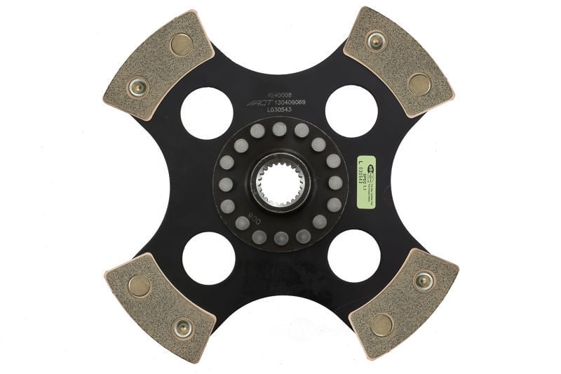 Advanced Clutch 4240008 4 Pad Rigid Race Disc