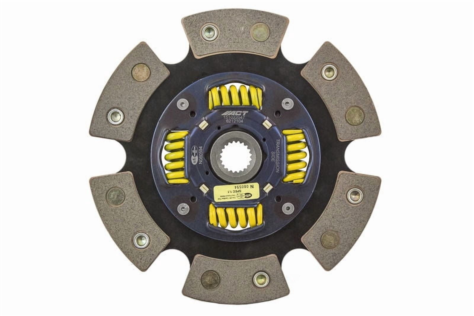 Advanced Clutch 6212104 6 Pad Sprung Race Disc