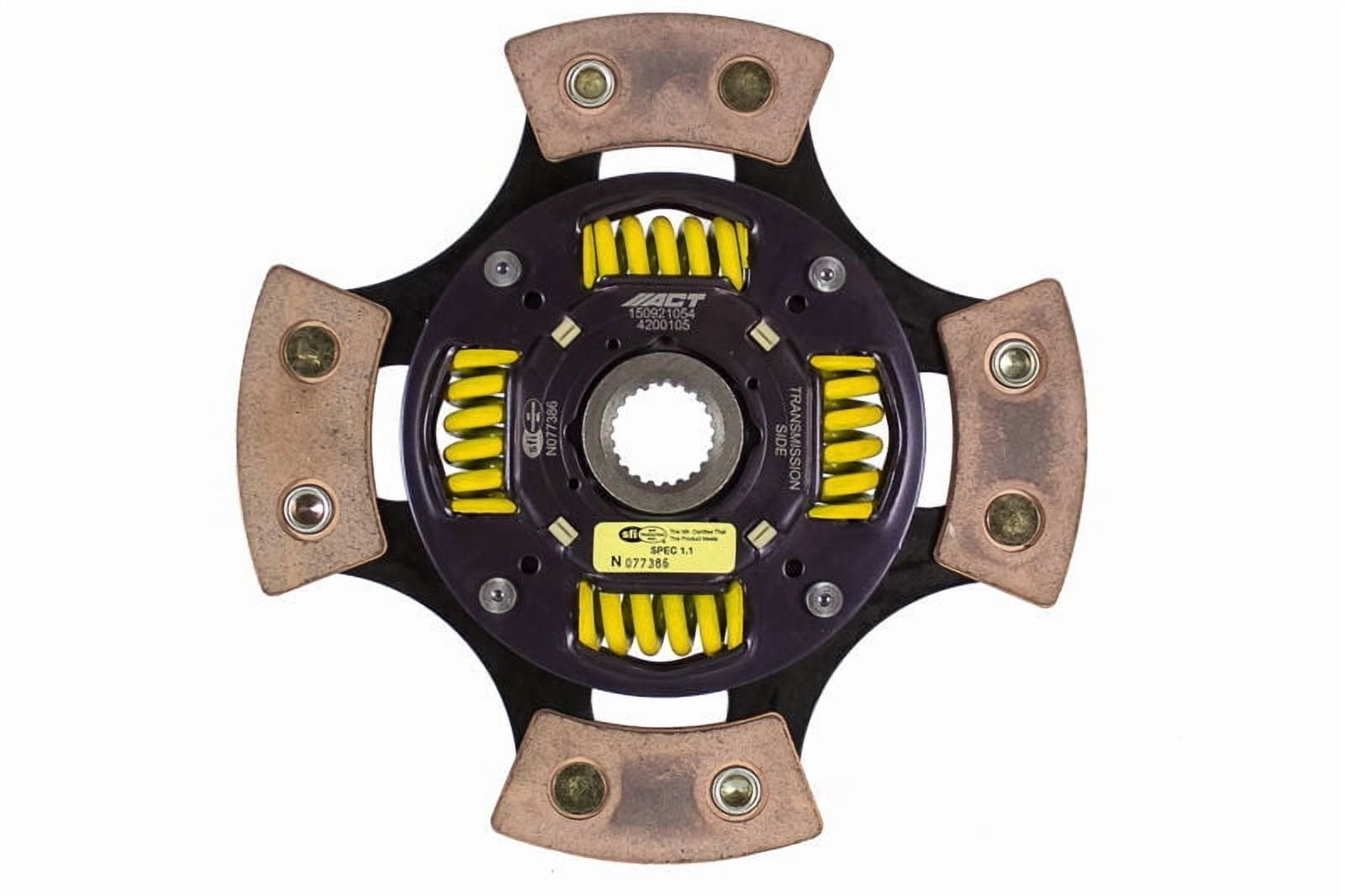 Advanced Clutch 4200105 4 Pad Sprung Race Disc