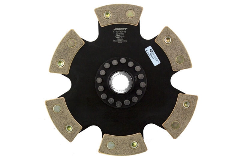 Advanced Clutch 6240010 6 Pad Rigid Race Disc
