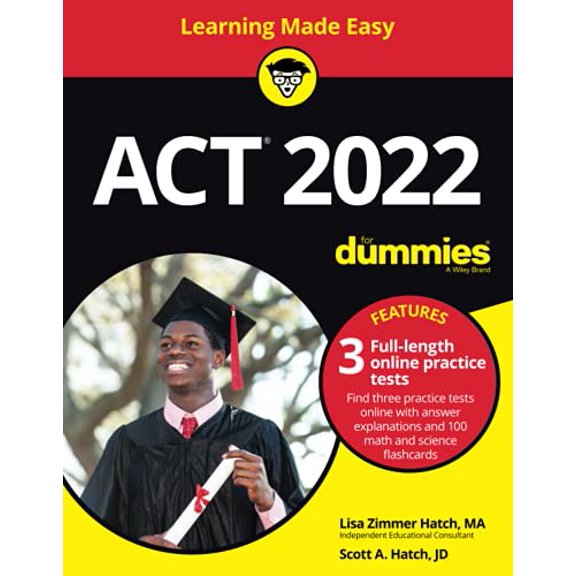 Pre-Owned ACT 2022 for Dummies with Online Practice (Paperback) 111981152X 9781119811527