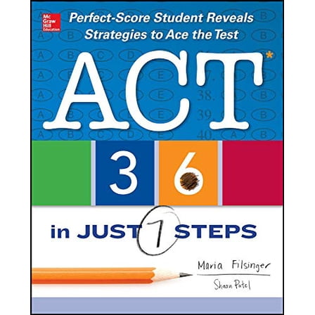 Pre-Owned ACT 36 in Just 7 Steps (Paperback) 0071814418 9780071814416