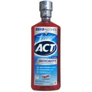 ACT Anticavity Fluoride Rinse Cinnamon 18 oz Pack of 6