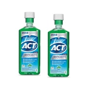 ACT Anticavity Fluoride Rinse, Mint, 18 oz Pack of 2
