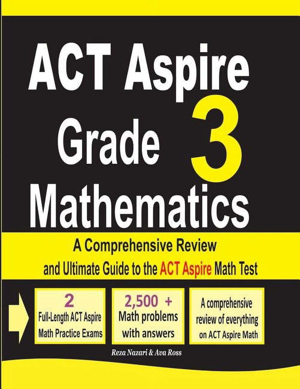 ACT Aspire Grade 3 Mathematics: A Comprehensive Review and Ultimate ...