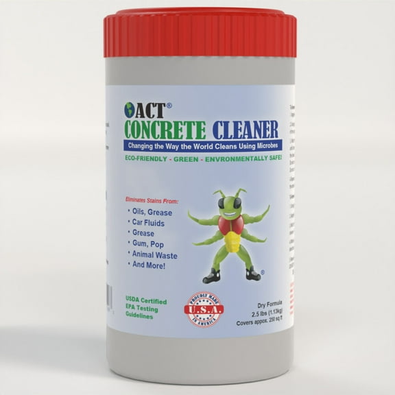 ACT CC2002 Concrete Cleaner dry formula 2.5 LBS