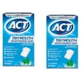 ACT Dry Mouth Moisturizing Gum, SugarFree Soothing Mint, 20 ea (Pack