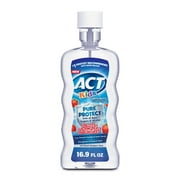 ACT Kids Pure Protect Strawberry Anticavity Fluoride Mouthwash and Children's Mouth Rinse 16.9 fl.oz.