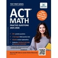 thumbnail image 1 of ACT Math Practice Questions, (Paperback), 1 of 1