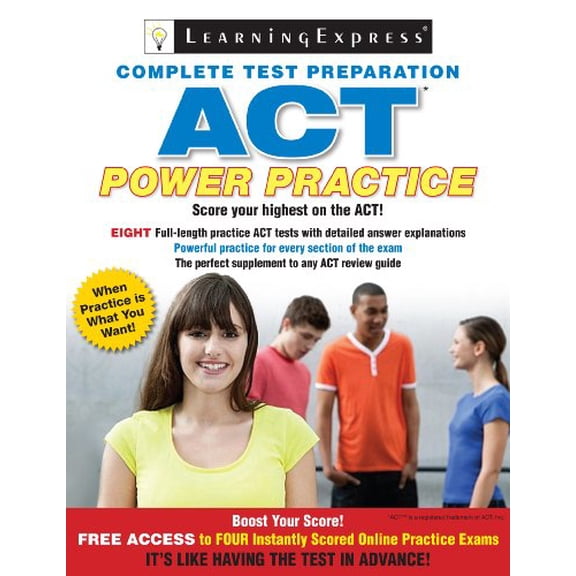 Pre-Owned ACT: Power Practice (Paperback) 1576857891 9781576857892