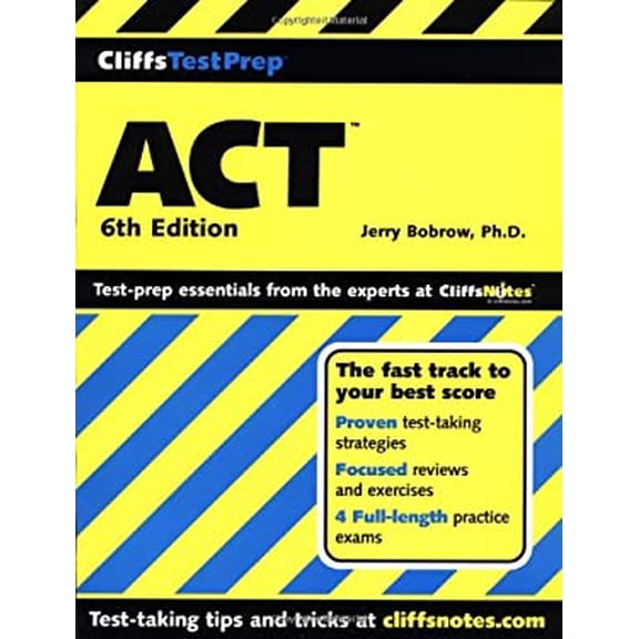 Pre-Owned CliffsTestPrep ACT (Paperback) 0764586130 9780764586132