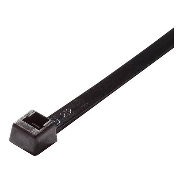 ACT Standard Cable Ties, 11", UV Black, 500/Pkg (AL-11-50-0-D)