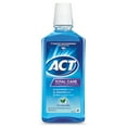 thumbnail image 1 of ACT Total Care Anticavity Fluoride Mouthwash with 11% Alcohol, Icy Clean Mint, 33.8 fl. oz., 1 of 7