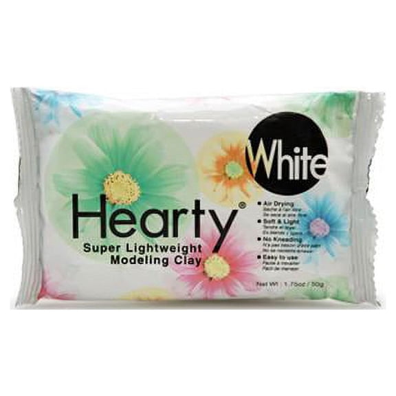 ACTVA 1.75 oz. Package of White Hearty Clay