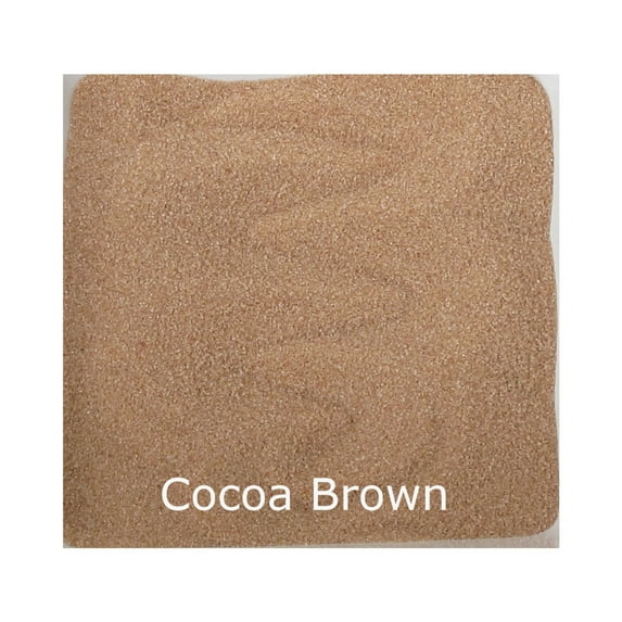 ACTÍVA 25 lb. Bag of Cocoa Brown Scenic Sand - Bulk Colored Sand