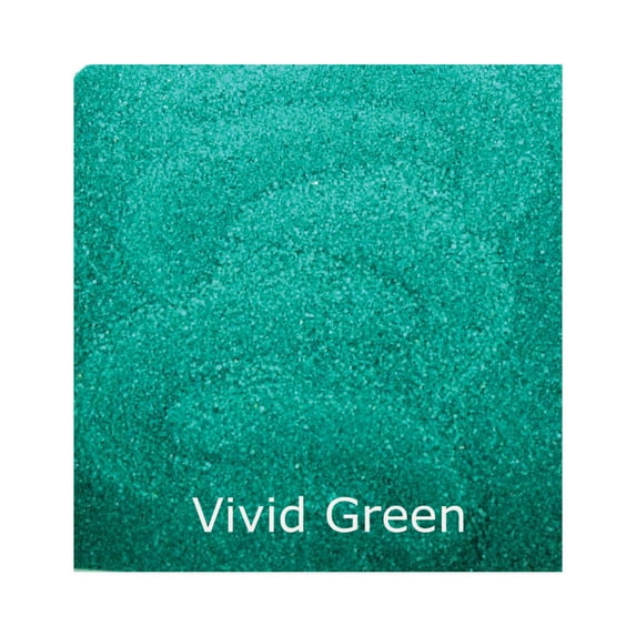ACTÍVA 25 lb. Bag of Vivid Green Scenic Sand - Bulk Colored Sand