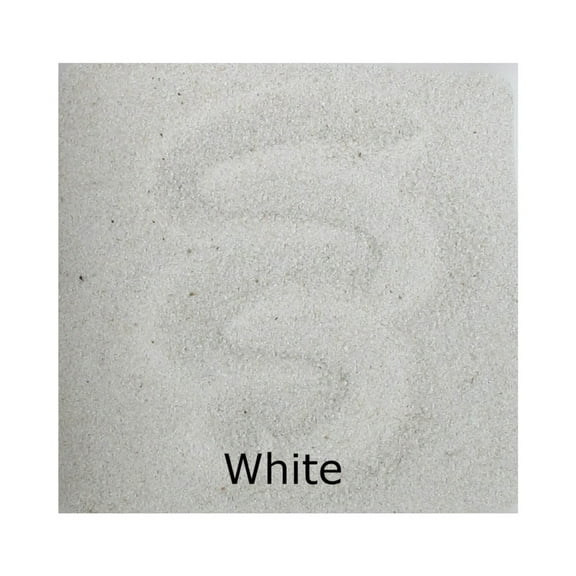 ACTÍVA 25 lb. Bag of White Scenic Sand - Bulk Colored Sand
