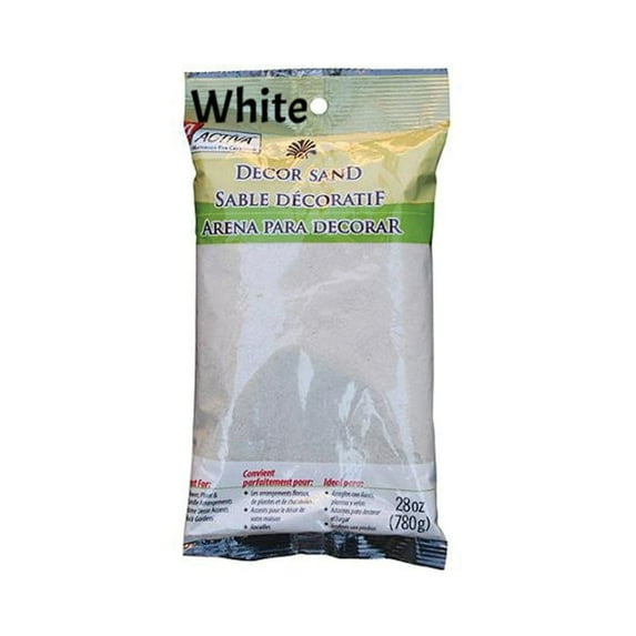 ACTÍVA 28 oz. Bag of Bright Yellow Decor Sand - Decorative Colored Sand