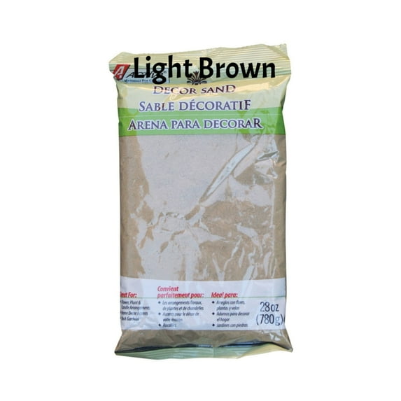 ACTÍVA 28 oz. Bag of Light Brown Decor Sand - Decorative Colored Sand