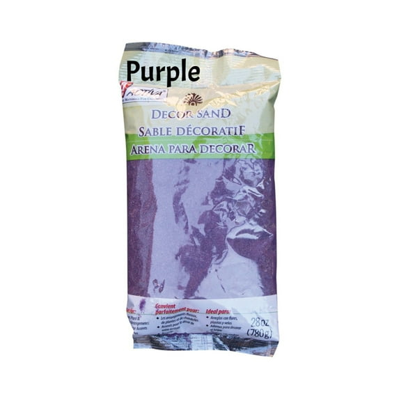 ACTÍVA 28 oz. Bag of Purple Decor Sand - Decorative Colored Sand