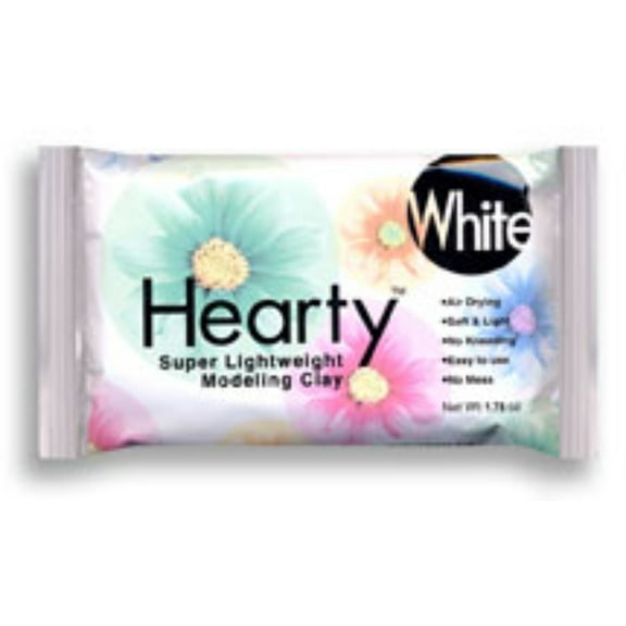 ACTVA 5.25 oz. Package of White Hearty Clay
