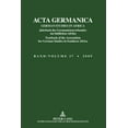 thumbnail image 1 of ACTA Germanica / German Studies in Africa: ACTA Germanica: GERMAN STUDIES IN AFRICA- Jahrbuch des Germanistenverbandes im Suedlichen Afrika- Yearbook of the Association for German Studies in Southern, 1 of 1