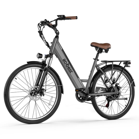 ACTBEST Electric Bike for Adults/Woman, Cores 27.5" Electric Bike Up to 70 Miles Long Range, with 500W Motor, 48V 12Ah Removable Battery, 7-Speed Mountain E Bike