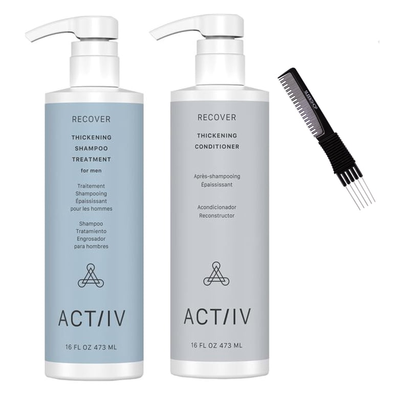 Actiiv Recover Thickening Shampoo and Conditioner Duo, 16 oz each