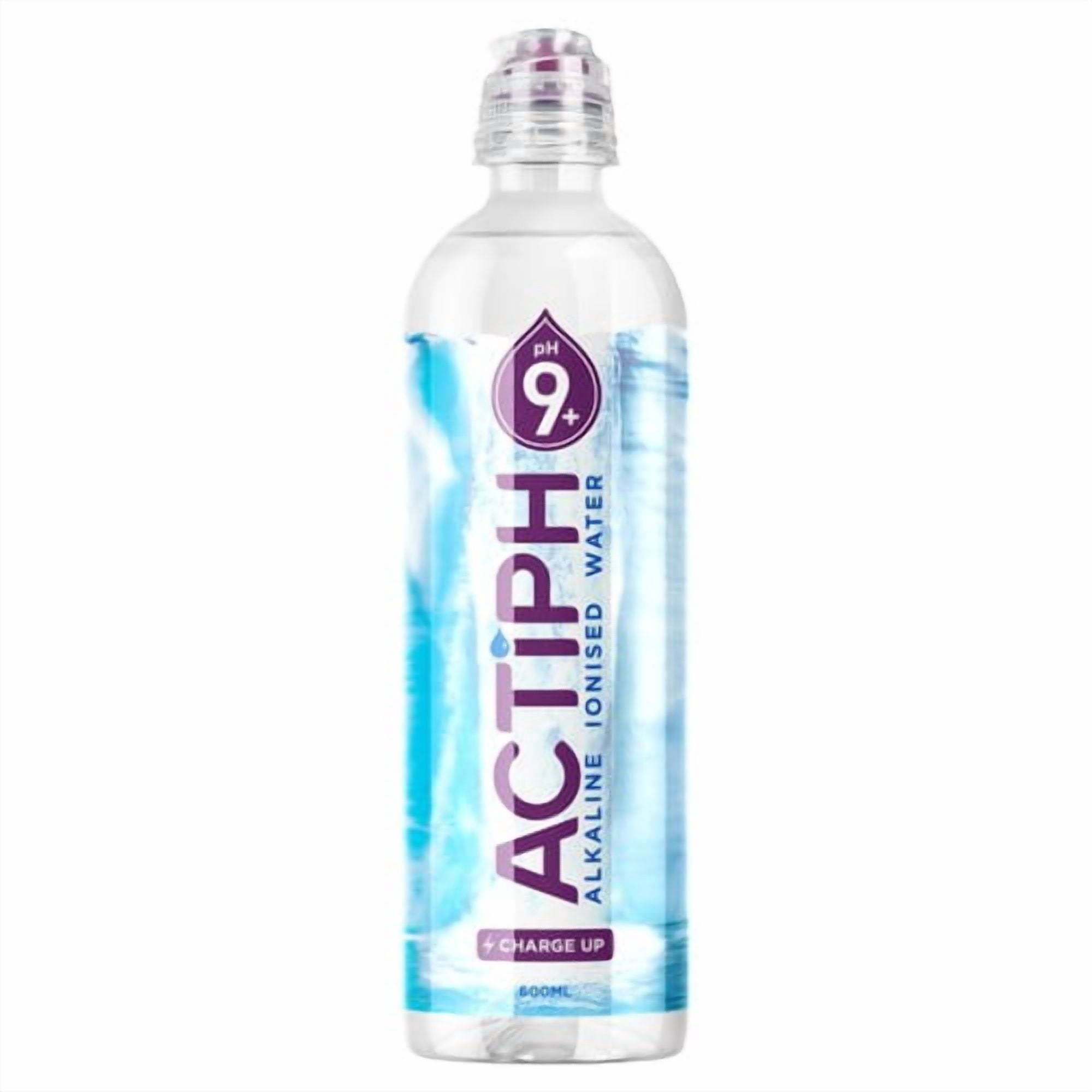 ACTIPH Alkaline Ionised Water 600ml, British Import (Pack of 3)