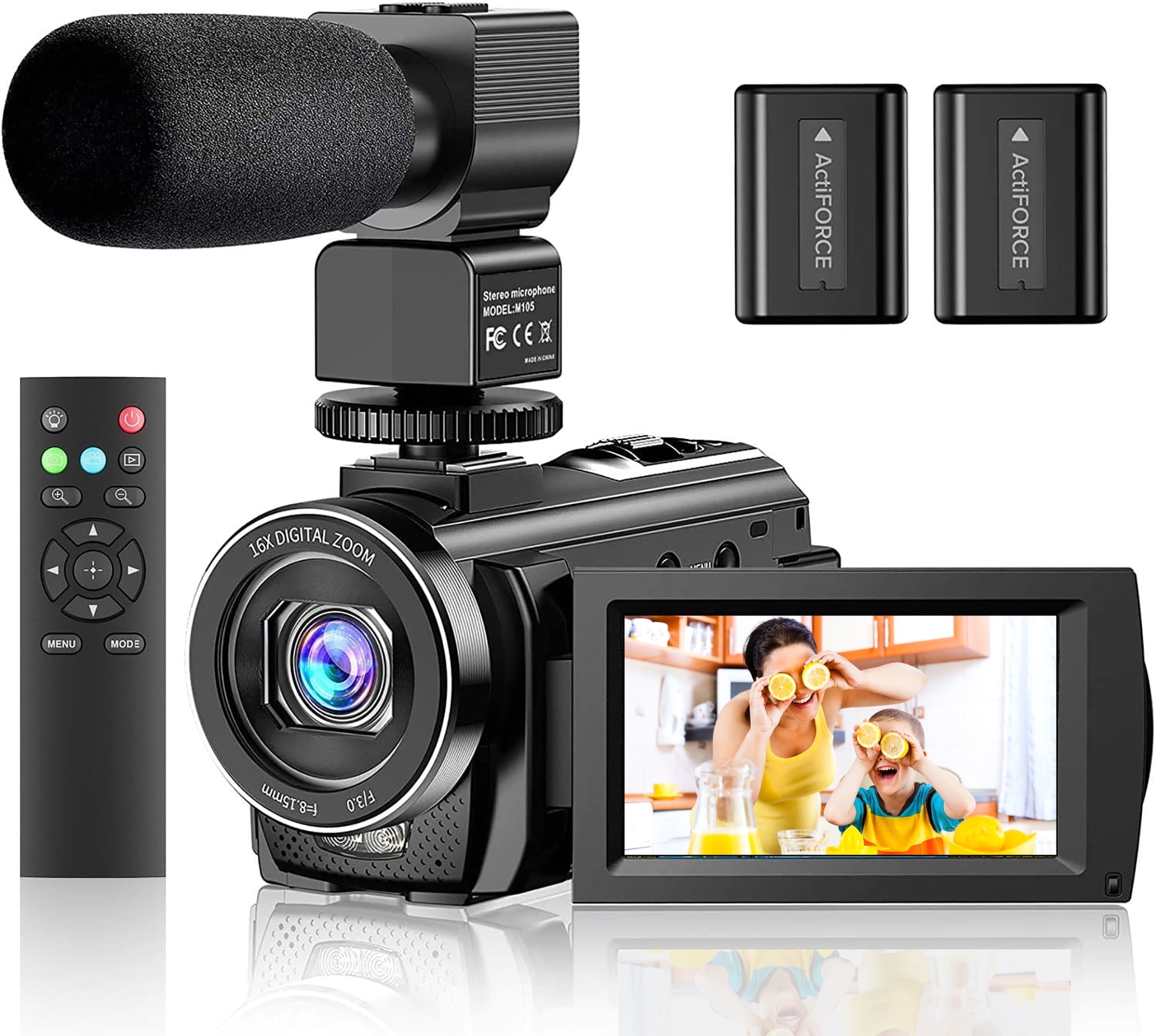 MECHIP Vlogging kit 6 in 1 Combo for YouTube Video Recording