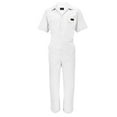thumbnail image 1 of ACTIVE UNIFORMS Coveralls Workwear Men Short Sleeve Coveralls (White, 3X-Large Tall), 1 of 7