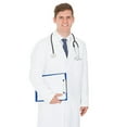 thumbnail image 1 of ACTIVE UNIFORMS Lab Coat-Unisex 40 Inch Lab Coat (White, 5X-Large), 1 of 7
