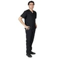 thumbnail image 1 of ACTIVE UNIFORMS Men Scrub Set Medical Scrub Top and Pants (Hunter Green, XX-Large), 1 of 6