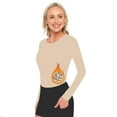 thumbnail image 1 of ACTIVE UNIFORMS Women's Under Scrub Tee Crew Neck Long Sleeve T-Shirt (Sun Kiss, X-Small), 1 of 6