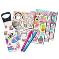 thumbnail image 1 of ACTIVITY KINGS- Decorate Your Own Hydro Bottle With 60+ Customizable Stickers + BPA free Eco-friendly Thermal Water Bottle For Kids, 1 of 9
